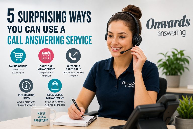 5 surprising ways you can use a call answering service