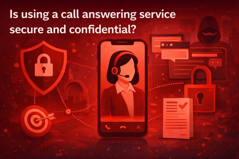 Is using a call answering service secure and confidential?